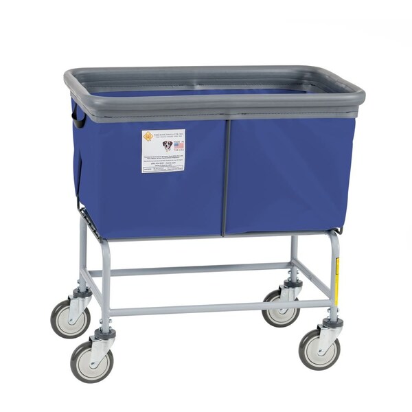 Elevated Basket Truck, Vinyl, Bumper, 4 Bushel, Navy